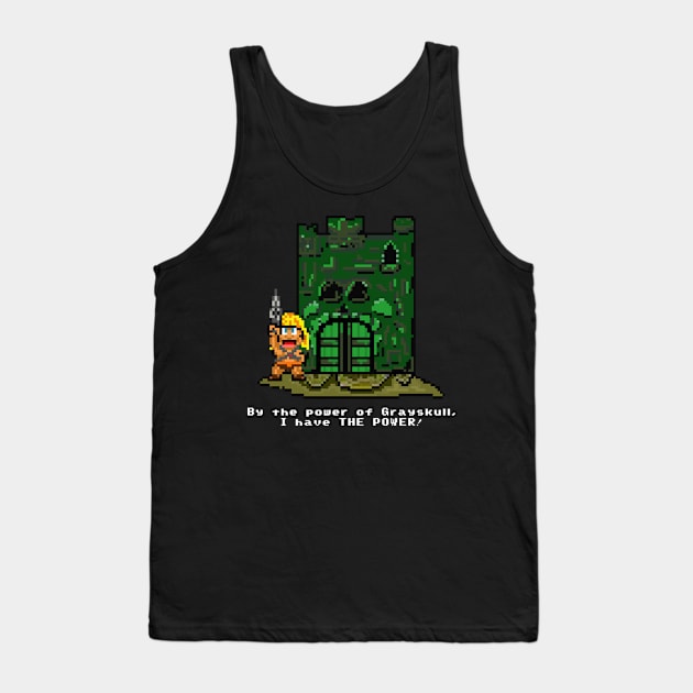 16 Bit He-Man Tank Top by Spikor